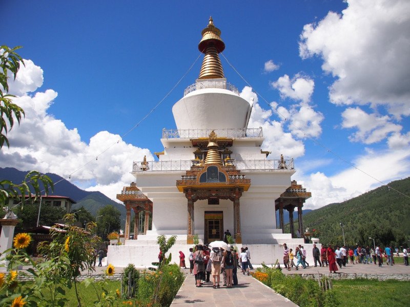  Memorial Stupa or Chorten, Thimphu